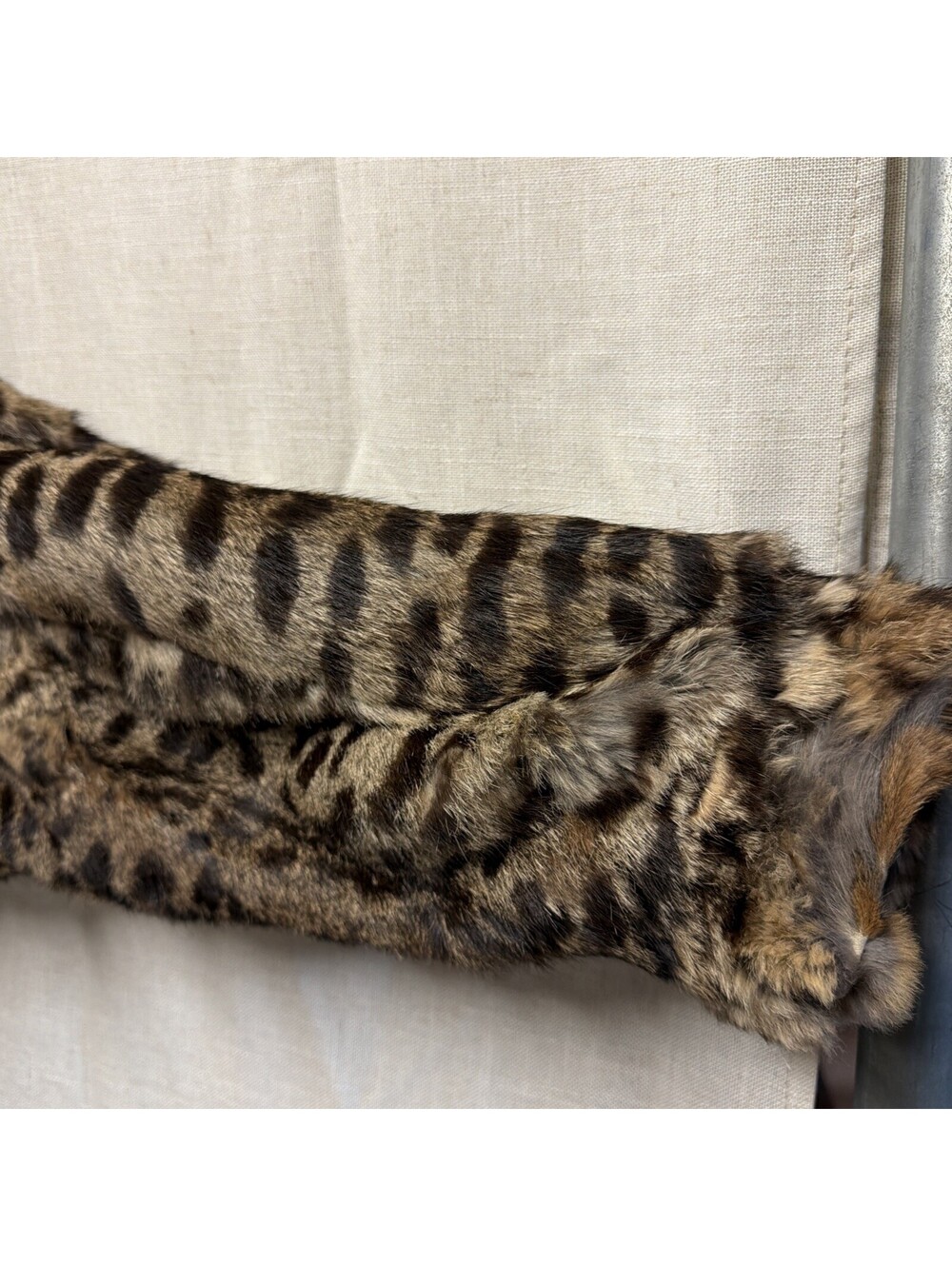 Woman’s Real Rabbit Jacket. Size 16 - Picture 7 of 9
